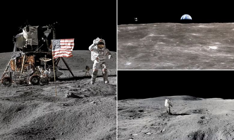 [우주를 보다] 50년 전 아폴로 16호 달 착륙 순간 다시 보니