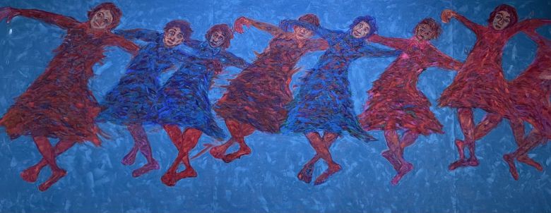 김영미 ‘연습실의 무용수들’. 작가 제공