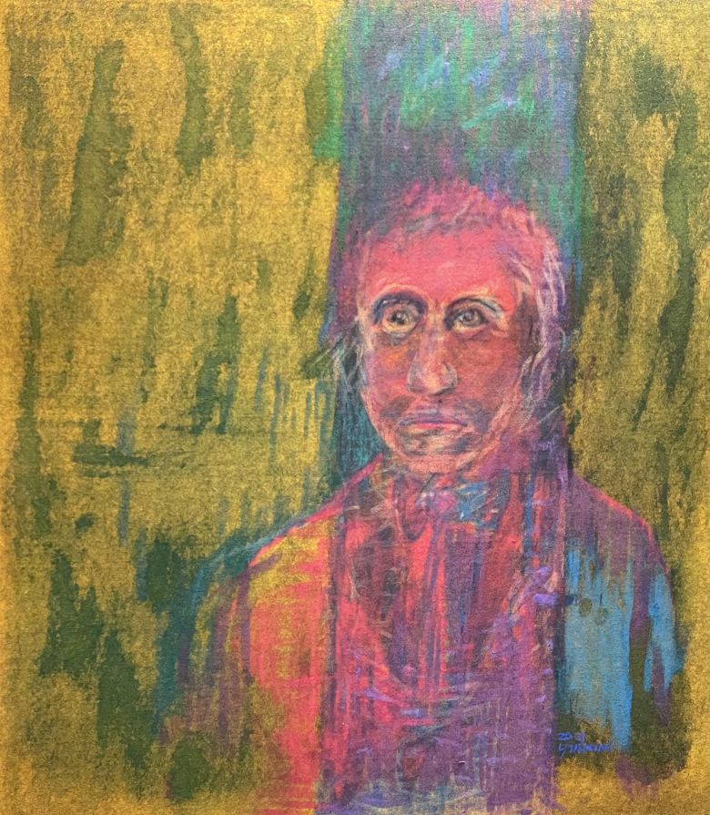 김영미 ‘막스 에른스트 초상’. 작가 제공