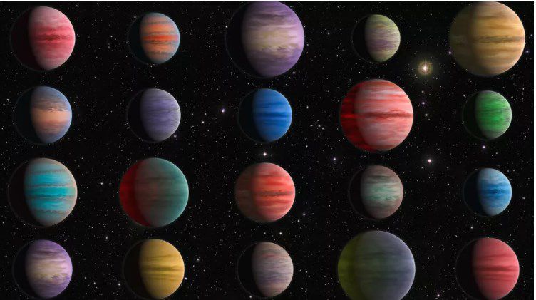 허블 우주망원경이 25개의 목성형 외계행성을 관찰한 결과, 행성들이 극도로 뜨거운 이유는 그 대기에 비밀이 숨어 있음을 밝혀냈다.사진=ESA/Hubble, N. Bartmann