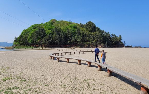 강원 삼척 덕봉산의 해안생태탐방로. 한국관광공사 제공