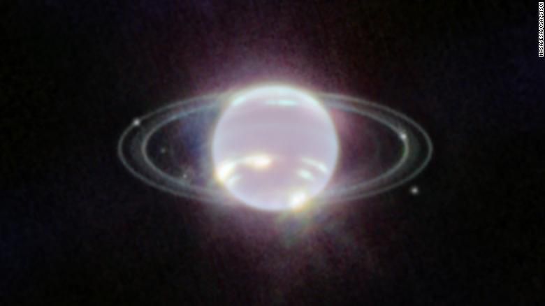 고리까지 선명…제임스웹, 해왕성 첫 포착