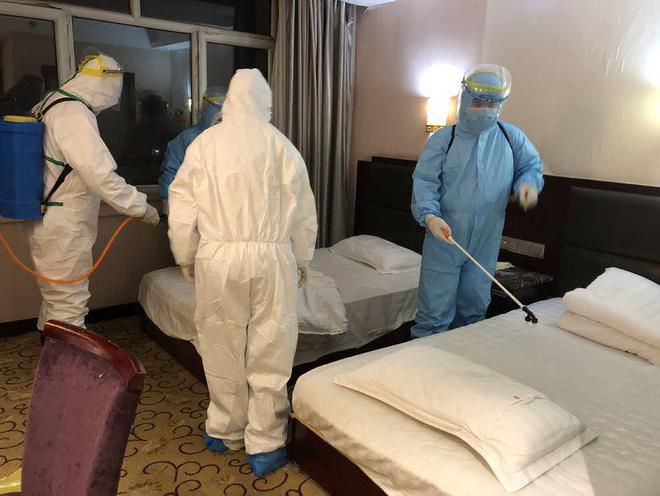 충칭시 창서우구의 한 격리 호텔_출처 웨이신