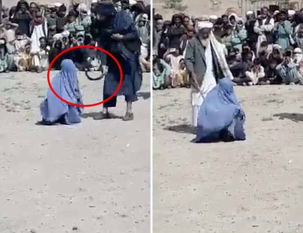 아프가니스탄 무장단체 탈레반은 2020년 당시 재판을 통해 남성과 전화통화를 한 ‘혐의’로 재판에 나온 여성에게 40회의 채찍형을 집행했다.