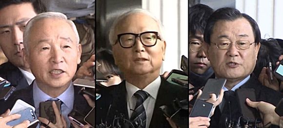 - 남재준, 이병기, 이병호 전 국정원장. 연합뉴스