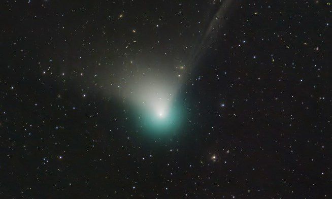 혜성 C/2022 E3(ZTF)가 5만 년 만에 우리 곁으로 다가오고 있다. 사진=NASA