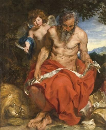 로체르담박물관에 있는 성 히에로니무스. 홈페이지