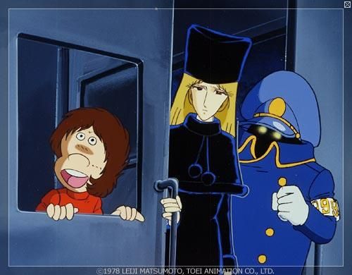 은하철도 999 철이와 메텔. EBS