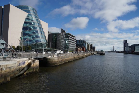 아일랜드 더블린 그랜드 캐널 도크 전경. 서울시 제공