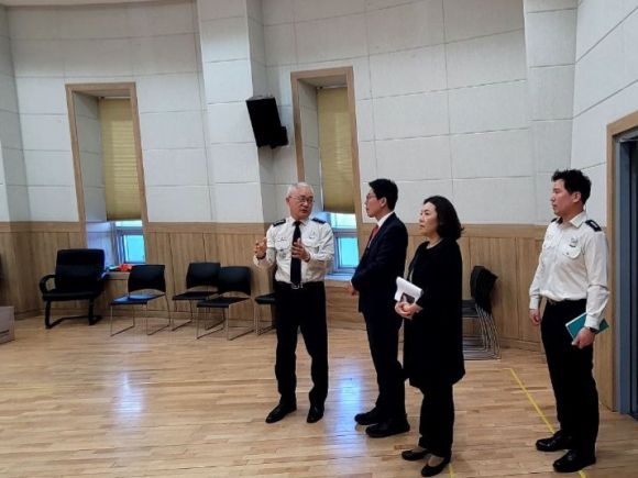 지난 30일 광진소방서 현장 간담회를 개최한 박성연 의원