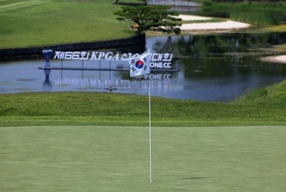 KPGA 선수권 대회 - 에이원CC 18번 홀 KPGA 제공
