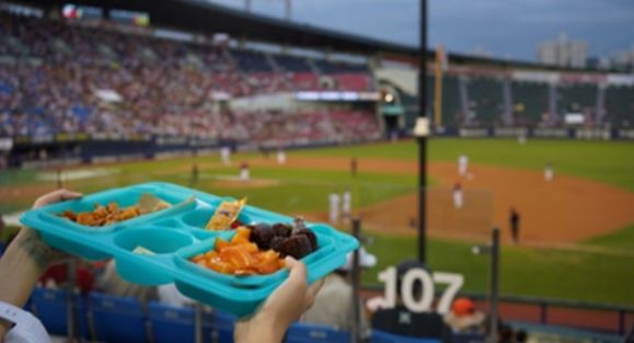 야구장 다회용기