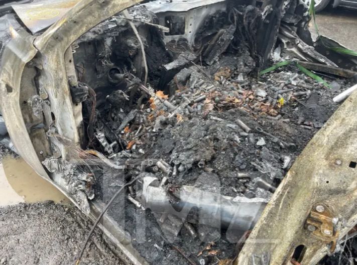 지난해 3월 12일 오전 11시경, 한인 남성 A씨(하고 당시 46세)는 뉴욕주 인근 고속도로에서 테슬라 모델3를 운전하다가 중앙분리대의 나무와 충돌하는 사고를 당했다. 이후 해당 테슬라는 ‘열 폭주’ 현상을 일으켜 화염에 휩싸였고, 운전자는 현장에서 숨진 채 발견됐다. TMZ 제공2