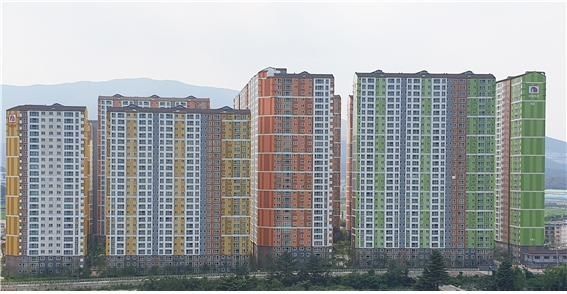 경주외동 ‘사랑으로 부영’ 현장사진. 부영주택 제공