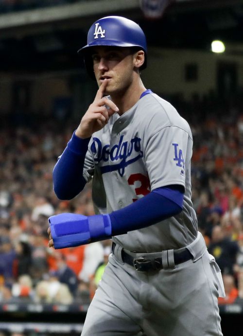 LA다저스 시절 코디 벨린저 - AP연합뉴스