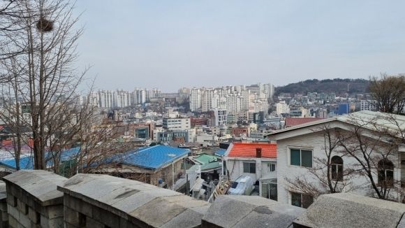 서울 중구 다산동 저층 주거지 일대.   중구 제공