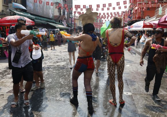 송끄란 페스티벌 - EPA 연합뉴스