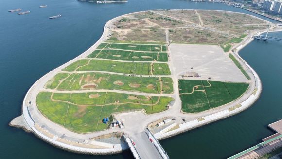 마산해양신도시 전경. 서울신문DB