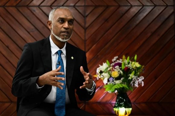 모하메드 무이주 몰디브 대통령 자료사진