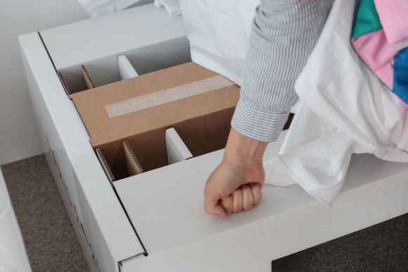 파리선수촌의 골판지 침대 강도는 - 23일 파리 생드니에 위치한 2024 파리 올림픽 선수촌 내 한국대표팀 숙소가 공개됐다. 2024.7.23 연합뉴스