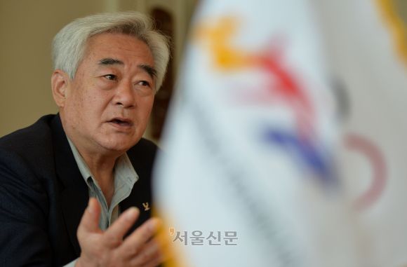 조정원 - 세계태권도연맹(WTF) 조정원 총재.2015.10.27 박지환기자 popocar@seoul.co.kr