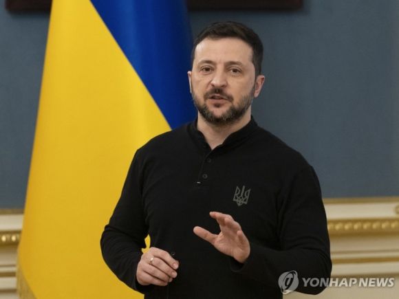 볼로디미르 젤렌스키 우크라이나 대통령. EPA 연합뉴스