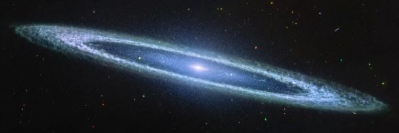 제임스 웹 우주망원경(JWST)이 촬영한 솜브레로 은하. NASA, ESA, CSA, STScI
