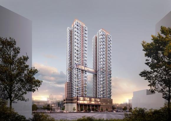 신안산선 신독산역 역세권활성화사업 조감도.   금천구 제공