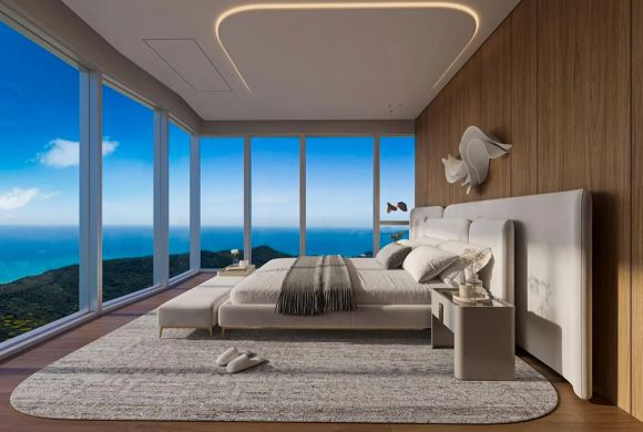 브라질 남부 관광도시 발네아리오 캄보류 해안에 건설되는 ‘세나 타워’ 구상도.