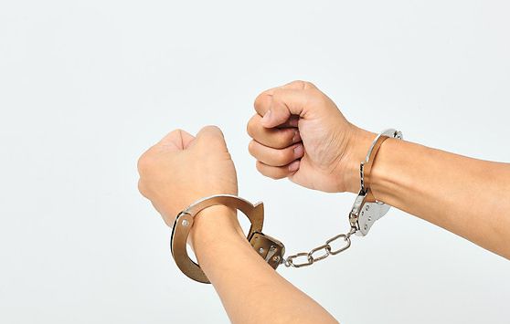 범죄 관련 이미지. 아이클릭아트