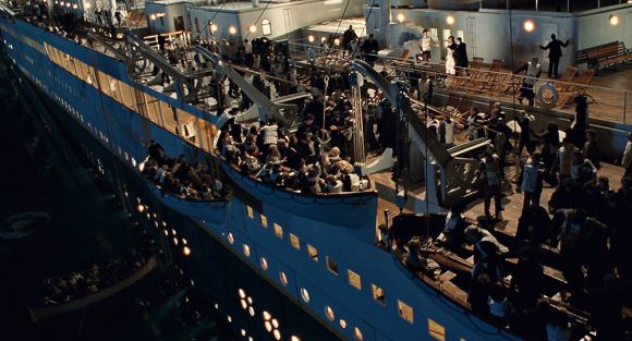 영화 ‘타이타닉’(1997)의 한 장면. 자료 : 20세기 폭스