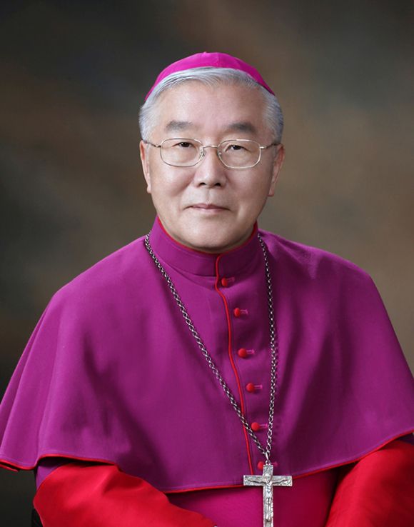 28일 선종한 유수일 주교. 천주교 군종교구 누리집 갈무리.