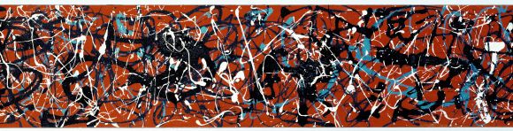 잭슨 폴록, 수평적 구조, 1949.