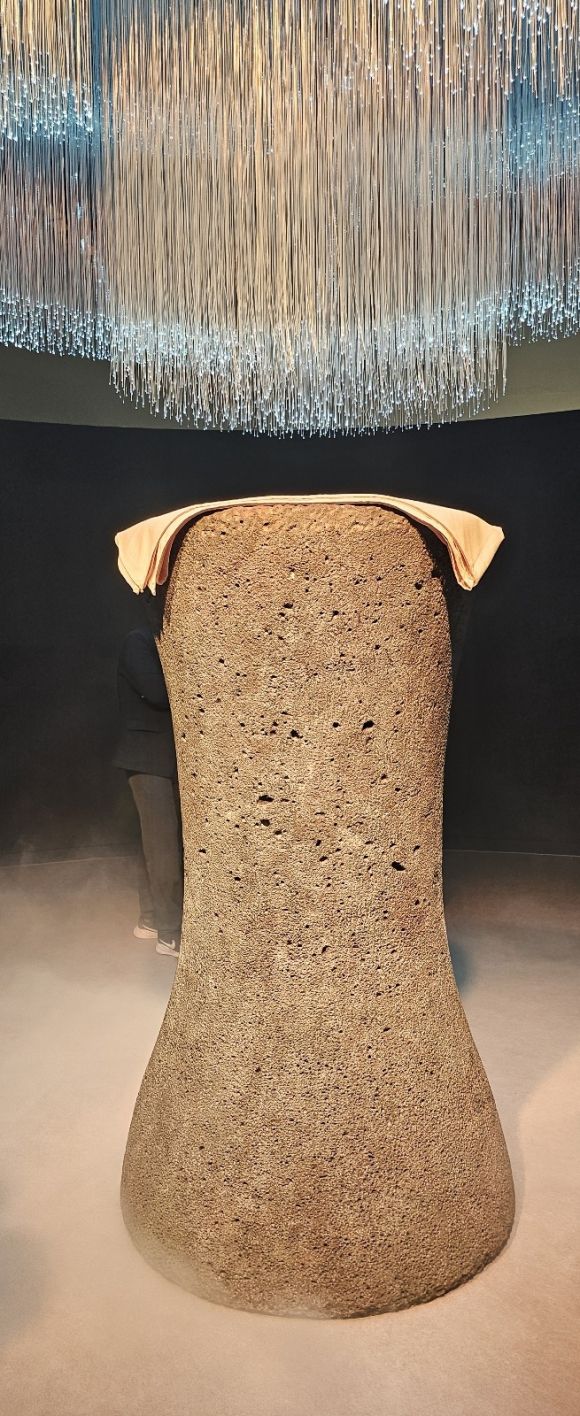 설문대할망이 길쌈할 때 등잔불을 밝힌 등경돌.  제주 강동삼 기자