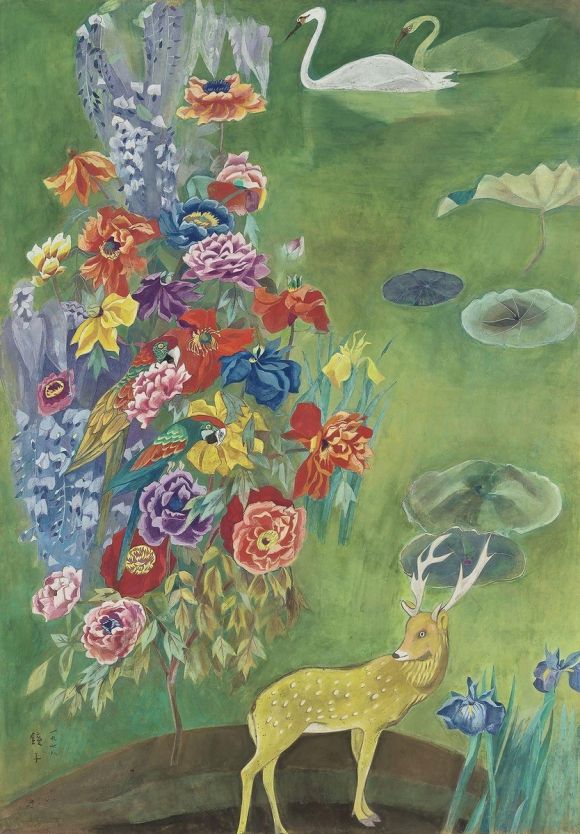 천경자, 윤삼월(1978)  서울옥션 제공