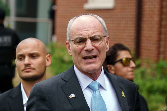 야히엘 레이터 주미 이스라엘 대사. EPA 연합뉴스