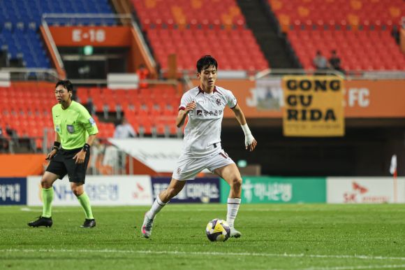 정지훈. 광주FC 제공