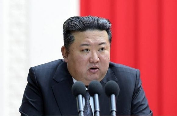 김정은 북한 국무위원장. 조선중앙통신