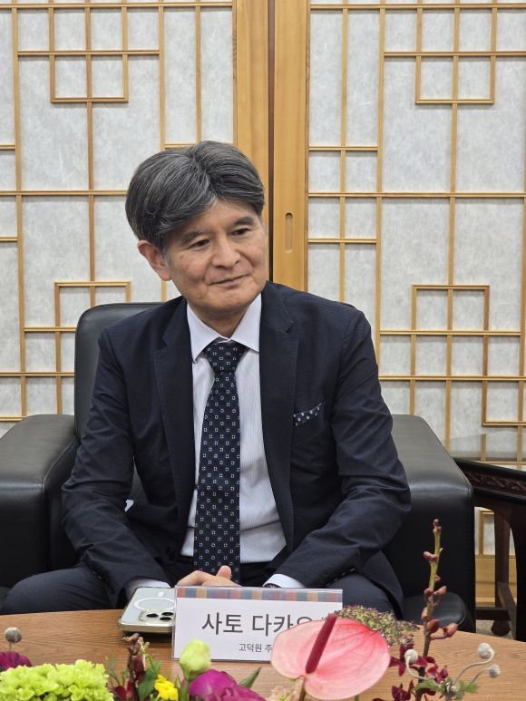 사토 다카오 일본 고덕원 주지 윤수경 기자