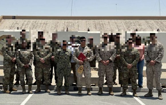 미국 중부 특수작전사령부(CSOJTF-C)에 근무 중인 케빈 리우 황씨(사진 일부 모자이크 처리함). 케빈 리우 황씨 링크드인 캡처