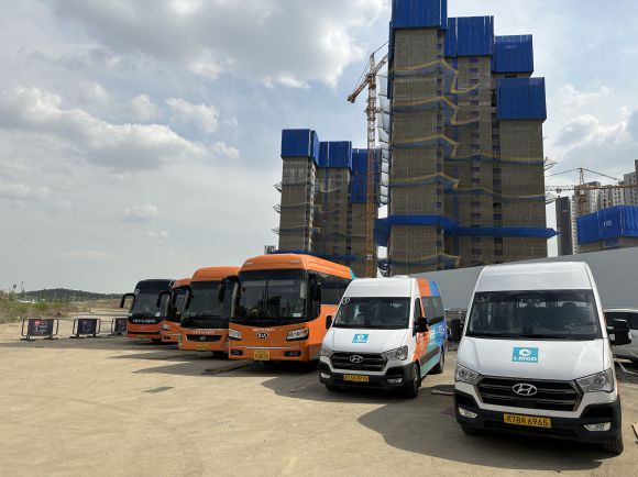 인천 검단신도시 수요응답형 버스. 인천시 제공