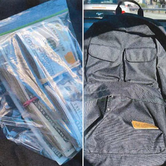 위안스 첸은 2022년 1월 자신의 아내에게 북부 캘리포니아의 한 체육시설 사물함에 현금 1만 달러(약 1350만원)를 놔두라고 지시했다. 출처=미국 지방 법원 문서