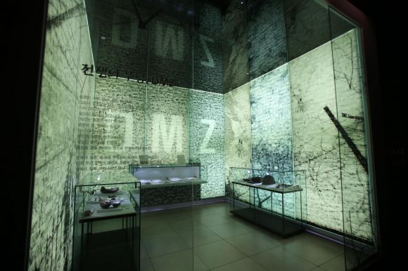 강원 고성 DMZ박물관 내부. 고성군 제공