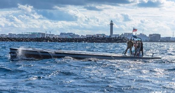 미 해병대가 일본 오키나와에서 시험한 ALPV. 출처=미 해병대