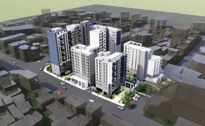 강서구 방화동 모아주택 조감도 - 방화동 598-146번지 일대 모아주택