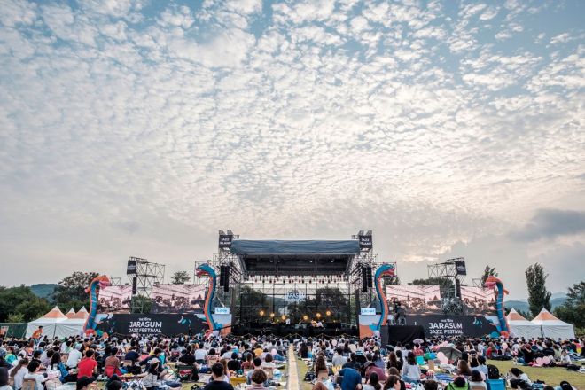 자라섬재즈페스티벌 현장 사진. 자라섬재즈페스티벌 제공