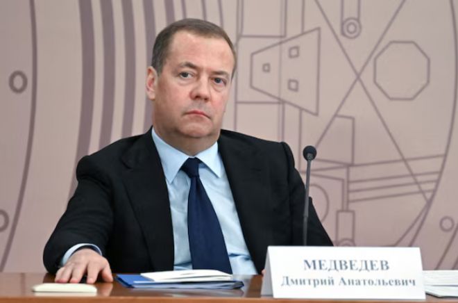메드베데프 러시아 국가안보회의 부의장 자료사진. 로이터 연합뉴스