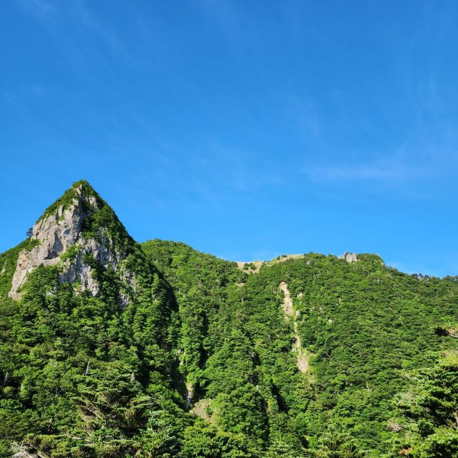 한라산 숨겨진 비경 삼각봉의 모습