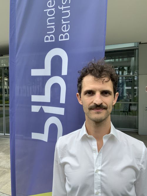 독일 연방직업교육연구소(BIBB)의 루카 니콜라 젤릭 담당관. BIBB 제공