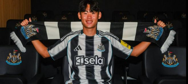 뉴캐슬 유나이티드 홈페이지 캡처